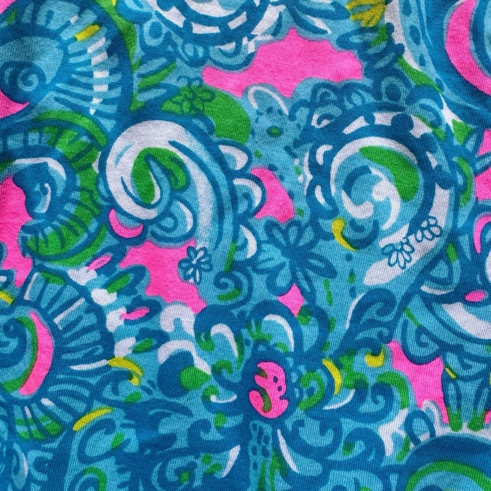 Lilly Pulitzer Danberry Dress S “Seabreeze Hey Gull Friend” Summer Vacation CUTE - Picture 6 of 16